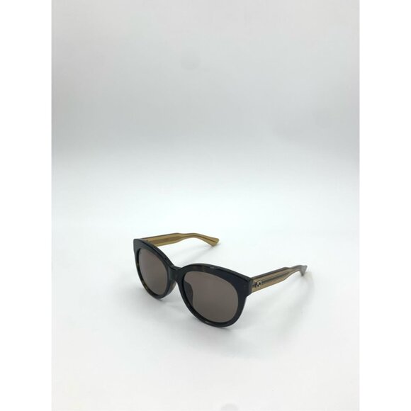 Gucci Womens Black & Gold Cat-Eye Sunglasses With Case - Picture 1 of 9